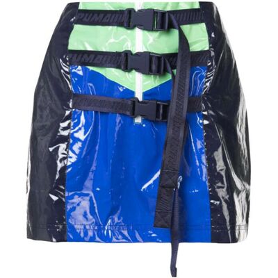 Puma x Rihanna Fenty Damen Blaue Minirock Blau EU 36 / UK 8 Puma x Rihanna Fenty Damen Blaue Minirock Blau EU 36 / UK 8