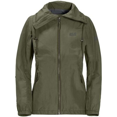 Jack Wolfskin Westwood Damen Khaki Jacke Grün EU 40 / UK 12 Jack Wolfskin Westwood Damen Khaki Jacke Grün EU 40 / UK 12
