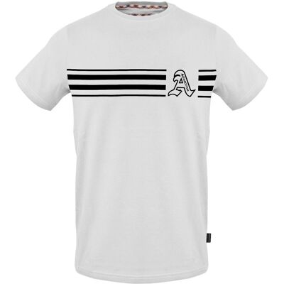 Aquascutum - T-Shirt für Herren/Damen Unisex (Weiß) Weiß 2XL Aquascutum - T-Shirt für Herren/Damen Unisex (Weiß) Weiß 2XL