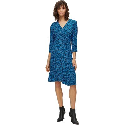Boss - Wickelkleid für Damen, V-Ausschnitt (Braun) Braun EU 42 / UK 14 Boss - Wickelkleid für Damen, V-Ausschnitt (Braun) Braun EU 42 / UK 14