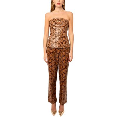 Amy Lynn AmyLynn - Tube-Top für Damen, Ärmellos (Braun) Braun EU 36 / UK 8 Amy Lynn AmyLynn - Tube-Top für Damen, Ärmellos (Braun) Braun EU 36 / UK 8