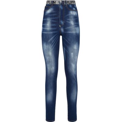 Philipp Plein Jeggings Blau 27 (Größe) Philipp Plein Jeggings Blau 27 (Größe)