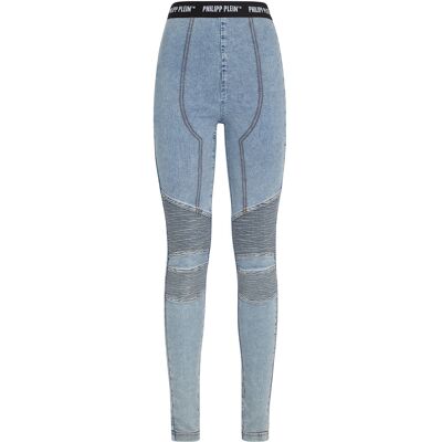 Philipp Plein Jeggings Hellblau 27 (Größe) Philipp Plein Jeggings Hellblau 27 (Größe)