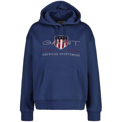 GANT Regular Archive Shield Hoodie Sweatshirt - Pullover GANT Regular Archive Shield Hoodie Sweatshirt - Pullover