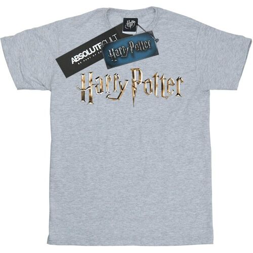 Harry Potter - T-Shirt für Mädchen (Grau) Hellgrau 7-8A / 122-128cm