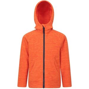 Mountain Warehouse Snowdonia Mikrofleece-Hoodie - Kinder Orange - 5-6J Mountain Warehouse Snowdonia Mikrofleece-Hoodie - Kinder Orange - 5-6J