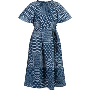 Dreimaster Kleid Mädchen (Kids) DUNKELMARINER DRUCK Marine 10A / 140cm Dreimaster Kleid Mädchen (Kids) DUNKELMARINER DRUCK Marine 10A / 140cm