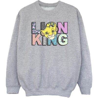 Disney Löwenkönig Logo Sweatshirt - 7-8 Jahre - Sweatshirt Disney Löwenkönig Logo Sweatshirt - 7-8 Jahre - Sweatshirt