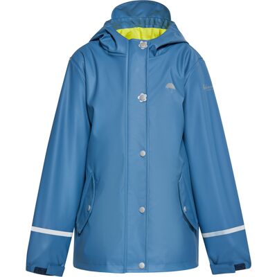 Schmuddelwedda Regenmantel Mädchen (Kids) Stahlblau Blau 3A / 98cm Schmuddelwedda Regenmantel Mädchen (Kids) Stahlblau Blau 3A / 98cm