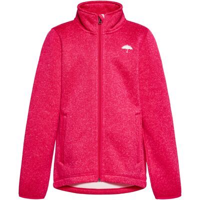 Schmuddelwedda Strickfleecejacke Mädchen (Kids) Himbeerrosa Melange Rosa 3A / 98cm Schmuddelwedda Strickfleecejacke Mädchen (Kids) Himbeerrosa Melange Rosa 3A / 98cm
