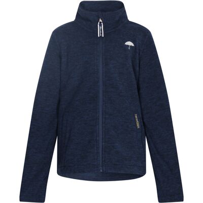 Schmuddelwedda Fleecejacke Mädchen (Kids) Meeresmelange Marine 5A / 110cm Schmuddelwedda Fleecejacke Mädchen (Kids) Meeresmelange Marine 5A / 110cm
