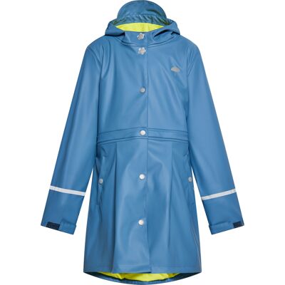 Schmuddelwedda Regenmantel Mädchen (Kids) Stahlblau Blau 3A / 98cm Schmuddelwedda Regenmantel Mädchen (Kids) Stahlblau Blau 3A / 98cm