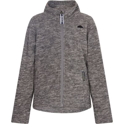 Schmuddelwedda Fleecejacke Mädchen (Kids) grau melange Grau 6A / 116cm Schmuddelwedda Fleecejacke Mädchen (Kids) grau melange Grau 6A / 116cm