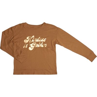 Gap Langarm-T-Shirt mit Grafik 764487 für Mädchen Braun 4-5A / 104-110cm Gap Langarm-T-Shirt mit Grafik 764487 für Mädchen Braun 4-5A / 104-110cm