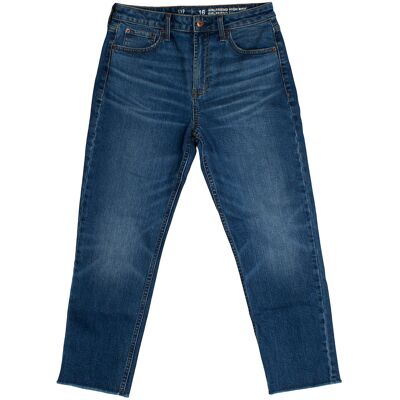 Gap Girlfriend-Jeans 813504 für Mädchen Blau 12A / 152cm Gap Girlfriend-Jeans 813504 für Mädchen Blau 12A / 152cm