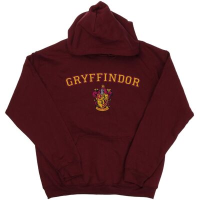Harry Potter - "Gryffindor" Kapuzenpullover für Mädchen (Burgunderrot) Burgund 7-8A / 122-128cm Harry Potter - "Gryffindor" Kapuzenpullover für Mädchen (Burgunderrot) Burgund 7-8A / 122-128cm