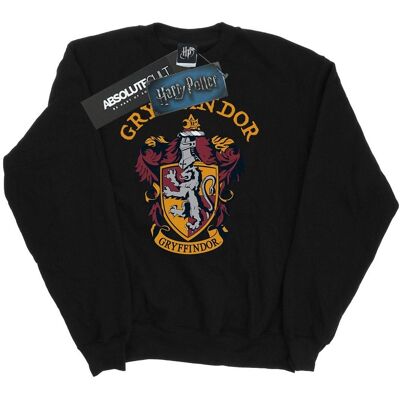 Harry Potter - Sweatshirt für Mädchen (Schwarz) Schwarz 7-8A / 122-128cm Harry Potter - Sweatshirt für Mädchen (Schwarz) Schwarz 7-8A / 122-128cm
