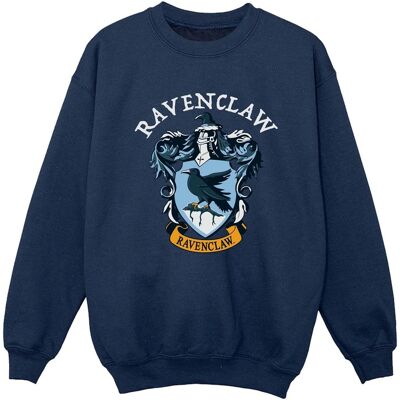 Harry Potter - Sweatshirt für Mädchen (Marineblau) Marine 7-8A / 122-128cm Harry Potter - Sweatshirt für Mädchen (Marineblau) Marine 7-8A / 122-128cm
