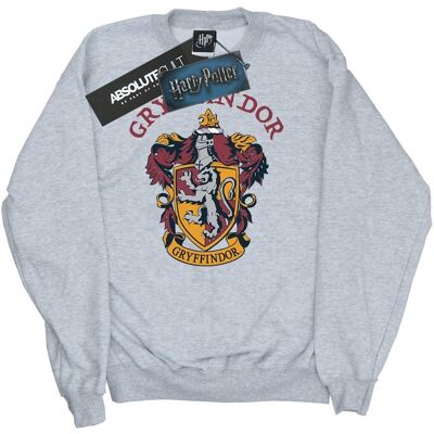 Harry Potter - Sweatshirt für Mädchen (Grau) Hellgrau 7-8A / 122-128cm Harry Potter - Sweatshirt für Mädchen (Grau) Hellgrau 7-8A / 122-128cm