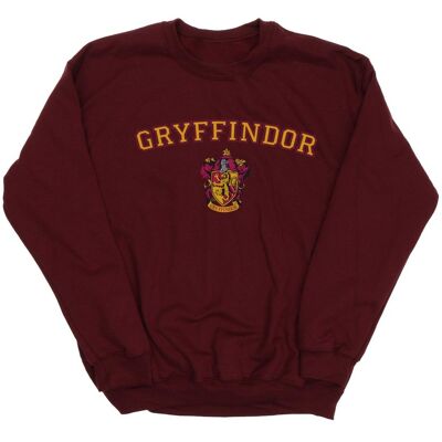 Harry Potter - "Gryffindor" Sweatshirt für Mädchen (Burgunderrot) Burgund 9-11A / 128cm-146cm Harry Potter - "Gryffindor" Sweatshirt für Mädchen (Burgunderrot) Burgund 9-11A / 128cm-146cm