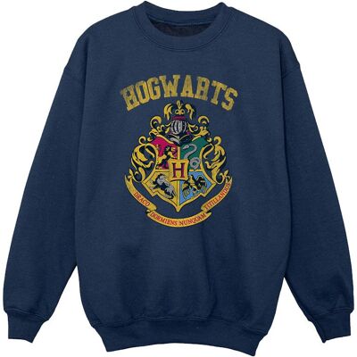 Harry Potter - Sweatshirt für Mädchen (Marineblau) Marine 3-4A / 98-104cm Harry Potter - Sweatshirt für Mädchen (Marineblau) Marine 3-4A / 98-104cm