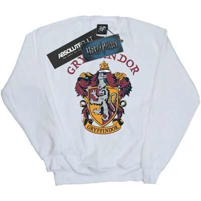 Harry Potter - Sweatshirt für Mädchen (Weiß) Weiß 7-8A / 122-128cm Harry Potter - Sweatshirt für Mädchen (Weiß) Weiß 7-8A / 122-128cm