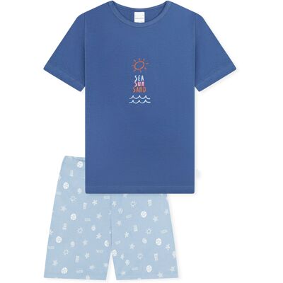 Schiesser Mädchen Pyjama NightwearSchlafanzug, Pyjama Set, Nachtwäsche Blau 3-4A / 98-104cm Schiesser Mädchen Pyjama NightwearSchlafanzug, Pyjama Set, Nachtwäsche Blau 3-4A / 98-104cm