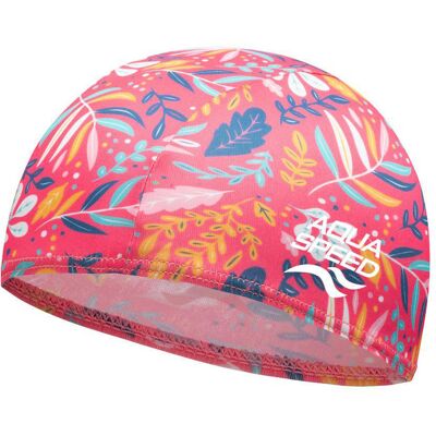Aqua Speed Baby Mädchen & Jungen Muster Badehaube aus Stoff Flexible, bequeme Passform für Kleinkinder Rosa Einheitsgröße Aqua Speed Baby Mädchen & Jungen Muster Badehaube aus Stoff Flexible, bequeme Passform für Kleinkinder Rosa Einheitsgröße