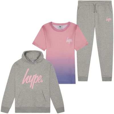 Hype Mädchen 3-teiliges Set Genesis - Oberteil, Jogginghosen & Kapuzenpullover Mehrfarbig 7-14 Jahre Mehrfarben 13-14A / 158-164cm Hype Mädchen 3-teiliges Set Genesis - Oberteil, Jogginghosen & Kapuzenpullover Mehrfarbig 7-14 Jahre Mehrfarben 13-14A / 158-164cm