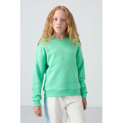 Tommy Life Baumwollmischungs-Sweatshirt Mintgrün 13-14A / 158-164cm Tommy Life Baumwollmischungs-Sweatshirt Mintgrün 13-14A / 158-164cm