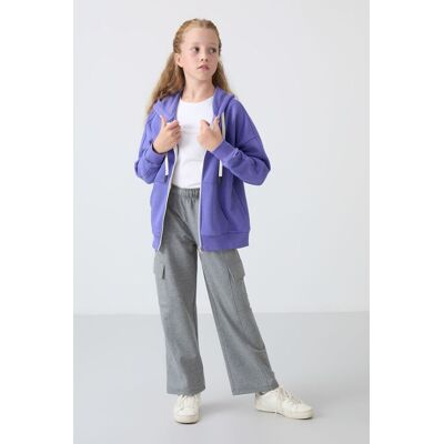 Tommy Life Baumwoll-Polyester-Sweatshirt Lila 13-14A / 158-164cm Tommy Life Baumwoll-Polyester-Sweatshirt Lila 13-14A / 158-164cm