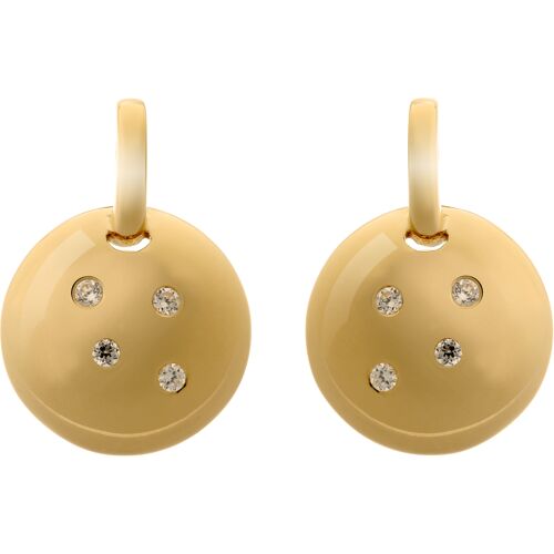 Orphelia 'Linn' Tropfenohrringe aus 925er Sterlingsilber für Damen - Gold ZO-7130/G Gold Einheitsgröße