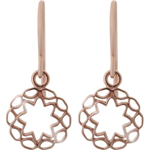 Orphelia 'Jasmine' Tropfenohrringe aus 925er Sterlingsilber für Damen - Rosé ZO-7076/1 Rose Einheitsgröße