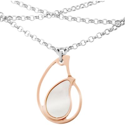 Orphelia 'Lana' Armband aus 925er Sterlingsilber für Damen – Silber/Rosé ZA-7164 Silber und Roségold Einheitsgröße Orphelia 'Lana' Armband aus 925er Sterlingsilber für Damen – Silber/Rosé ZA-7164 Silber und Roségold Einheitsgröße