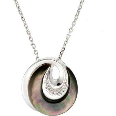 Orphelia Damen 925 Sterling Silber Set: Kettenanhänger + Ohrringe - Silber SET-5987 Silber Einheitsgröße Orphelia Damen 925 Sterling Silber Set: Kettenanhänger + Ohrringe - Silber SET-5987 Silber Einheitsgröße