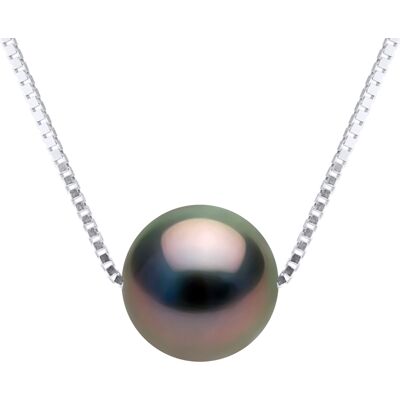 DIADEMA - Halskette - Tahiti-Perle - Silber Natürlich Einheitsgröße DIADEMA - Halskette - Tahiti-Perle - Silber Natürlich Einheitsgröße