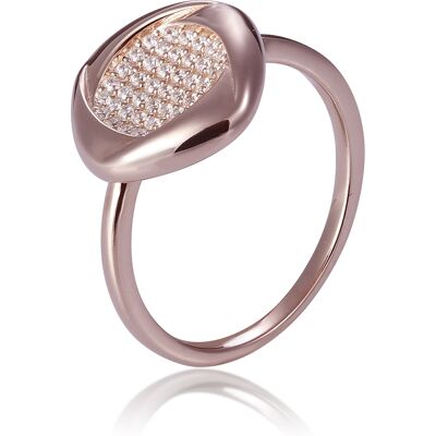 Orphelia Damen-Ring Sterling-Silber 925, Rosé, ZR-7442 Rose K Orphelia Damen-Ring Sterling-Silber 925, Rosé, ZR-7442 Rose K