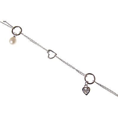 Orphelia Damen-Armband aus 925er Sterlingsilber – Silber ZA-1813 Silber Einheitsgröße Orphelia Damen-Armband aus 925er Sterlingsilber – Silber ZA-1813 Silber Einheitsgröße
