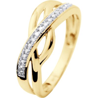 DIADEMA - Ring - Prestige Jewelery - Diamanten - Gelbgold Weiß K DIADEMA - Ring - Prestige Jewelery - Diamanten - Gelbgold Weiß K