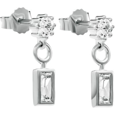 Orphelia 'Madelyn' Damen 925er Sterling Silber Tropfenohrringe - Silber ZO-7583 Silber Einheitsgröße Orphelia 'Madelyn' Damen 925er Sterling Silber Tropfenohrringe - Silber ZO-7583 Silber Einheitsgröße