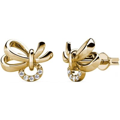 MYC Paris Posie-Ohrringe - Gold und Kristall Weiß & Gold Einheitsgröße MYC Paris Posie-Ohrringe - Gold und Kristall Weiß & Gold Einheitsgröße