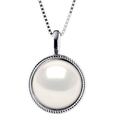 Diadema AURA Halskette Süßwasserperle Weiß 9-10 mm 925 Weiß Einheitsgröße Diadema AURA Halskette Süßwasserperle Weiß 9-10 mm 925 Weiß Einheitsgröße