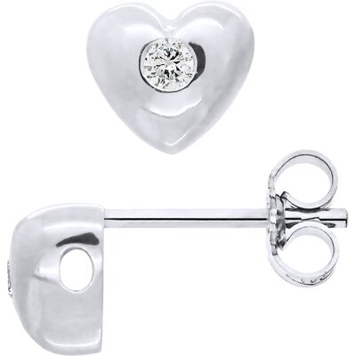 DIADEMA - Ohrringe - Diamanten und Silber Weiß Einheitsgröße DIADEMA - Ohrringe - Diamanten und Silber Weiß Einheitsgröße