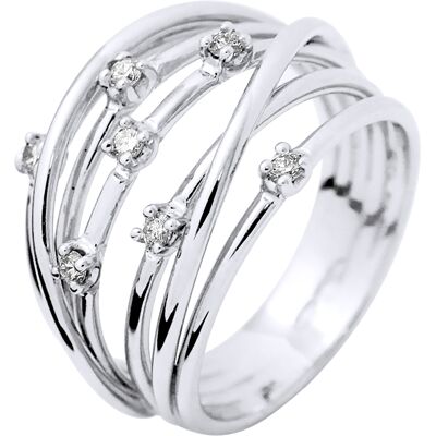 DIADEMA - Ring - Prestige Jewelery - Diamanten - Weißgold Weiß K DIADEMA - Ring - Prestige Jewelery - Diamanten - Weißgold Weiß K