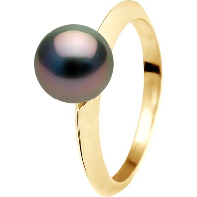 DIADEMA - Ring - Tahiti-Perle - Gelbgold Natürlich NICHT DIADEMA - Ring - Tahiti-Perle - Gelbgold Natürlich NICHT