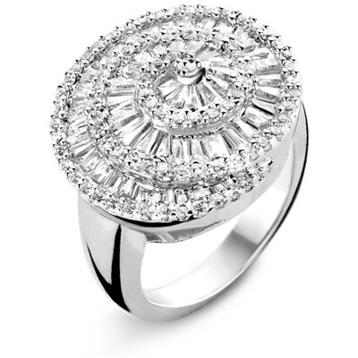 Orphelia Damen-Ring Sterling-Silber 925 – Silber R-4982 Silber O 1/2 Orphelia Damen-Ring Sterling-Silber 925 – Silber R-4982 Silber O 1/2