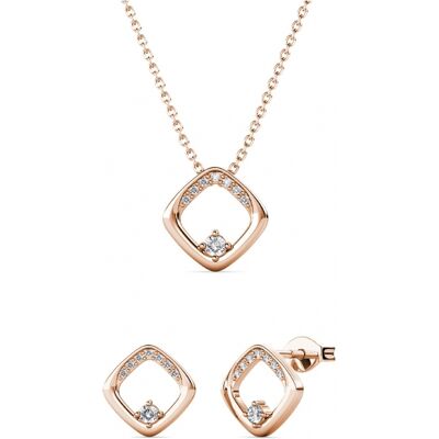 MYC Paris Adelise Set : Rose Gold und Kristall Weiß- und Roségold Einheitsgröße MYC Paris Adelise Set : Rose Gold und Kristall Weiß- und Roségold Einheitsgröße