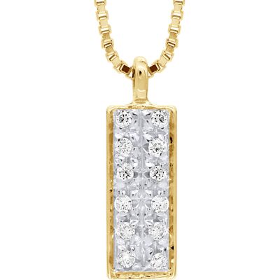 DIADEMA - Halskette mit Diamanten - Gelbgold Weiß Einheitsgröße DIADEMA - Halskette mit Diamanten - Gelbgold Weiß Einheitsgröße