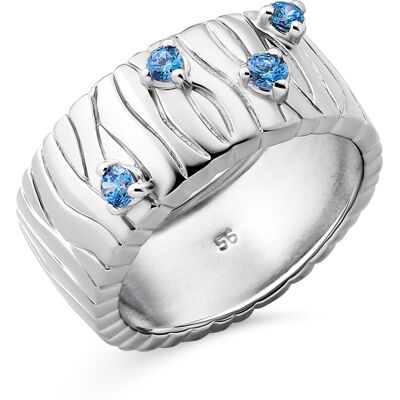 Orphelia Damen-Ring Sterling-Silber 925 – Silber ZR-7504 Silber L Orphelia Damen-Ring Sterling-Silber 925 – Silber ZR-7504 Silber L