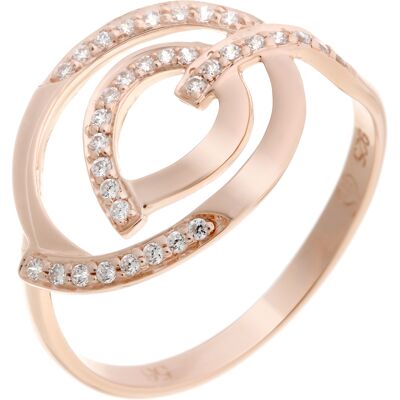 Orphelia Damen-Ring Sterling-Silber 925 – Rosé ZR-7114/RG Rose K Orphelia Damen-Ring Sterling-Silber 925 – Rosé ZR-7114/RG Rose K